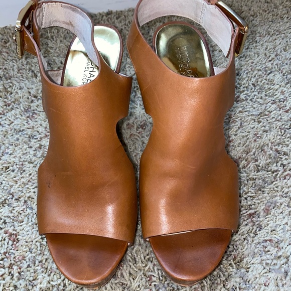 Michael Kors Wedge Platform Sandals - Picture 2 of 10